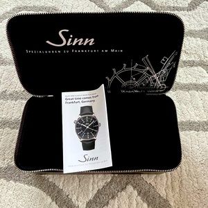 LUFTHANSA FIRST CLASS Sinn watch box